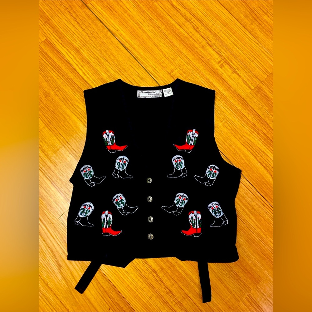 Vinta Southwe Canyon western vest